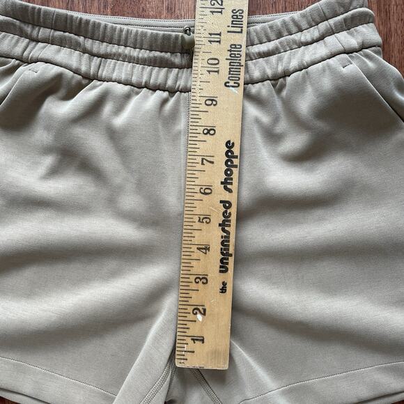 Lululemon Softstreme High Rise Shorts 4” Modal Pull On Filbert Tan Women’s 4 - Picture 8 of 10